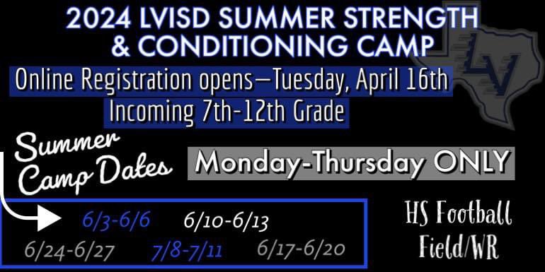 Make sure you register, ITS THAT TIME 💯 Spread the word, Bears! #LVISD 

<a href="/LaVerniaISD/">La Vernia ISD</a> <a href="/LVBearsBaseball/">La Vernia High School Baseball</a> <a href="/LaVerniaSoccer/">La Vernia Boys Soccer</a> <a href="/BrianNull6/">Brian Null</a> 

🔗: laverniaisdtx.sites.thrillshare.com/page/home-even…