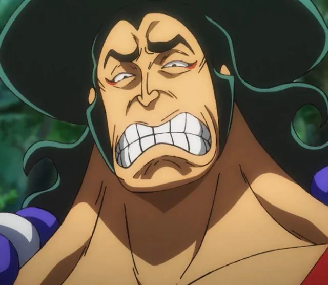 P13R08's tweet photo. @Gaditooo Literal no aporta nada, solo extiende la trama y sirvió como excusa para mantener ocupado a Kaido un rato. Todo eso sería perdonable si al menos no fuera tan pesada con el tema de ser Oden, si Oden supiera cómo es ella no haría más que arrugar la cara. https://t.co/TcrYyOtVxS