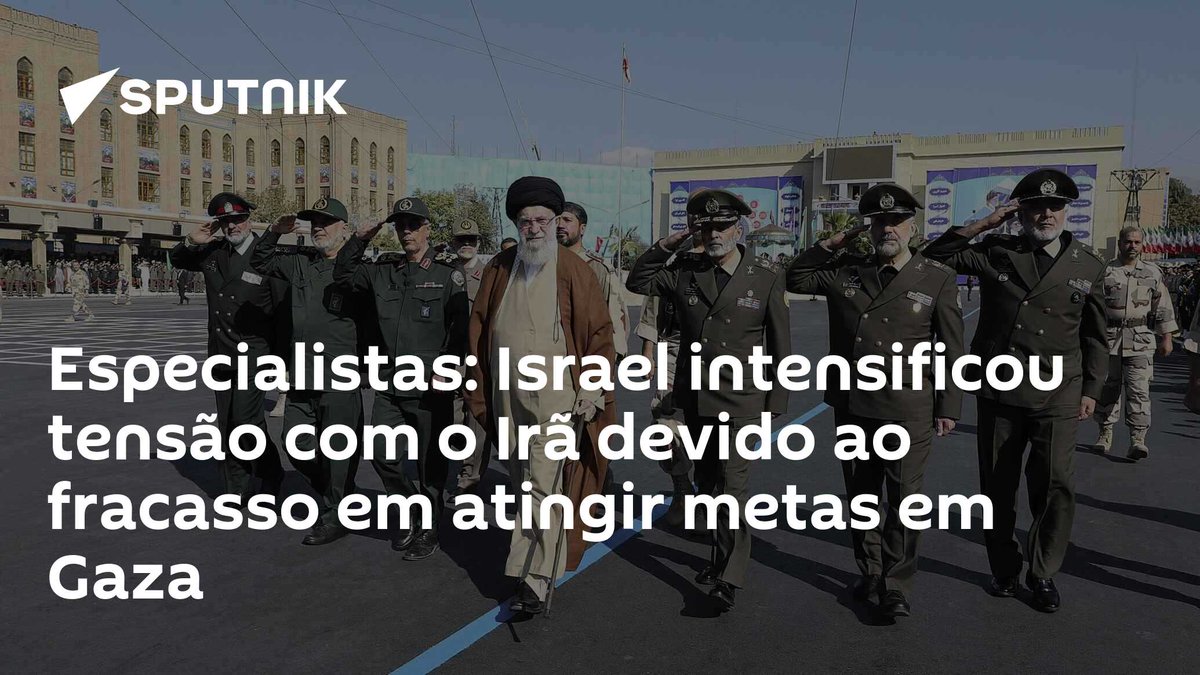 Especialistas: #Israel intensificou tensão com o #Irã devido ao fracasso em atingir metas em #Gaza dlvr.it/T5bzyF