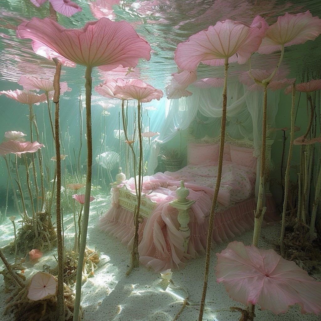 mermaid’s bedroom