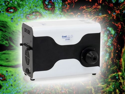 ScitechPtyLtd's tweet photo. The pE-800 LED light source from @coolLEDltd features 8 individually controllable LEDs & lightning-fast TTL switching. It offers broad spectral coverage from 365-740 nm for use with #fluorophores ranging from #DAPI to #Cy7
#microscopy #LEDilluminator #livecellimaging https://t.co/YAxtvigwkA