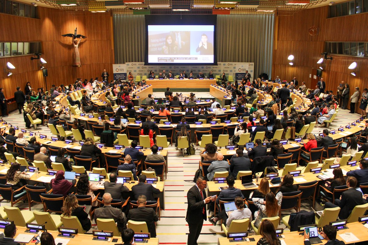 Today marks the start of the <a href="/UN/">United Nations</a> ECOSOC #YouthForum2024! This annual event brings together young leaders from around the world to shape the future of sustainable development. 🌎

Follow for more on #KingdomNL's <a href="/Kev_Palm/">Kevin Eustatia-Palm</a> &amp; <a href="/jurriaanm/">Jurriaan Middelhoff</a> this week!