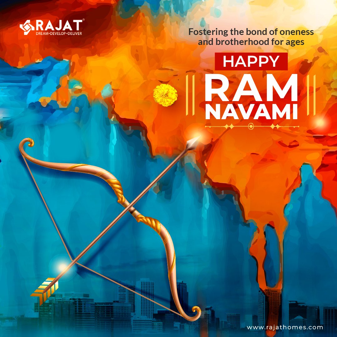 As we celebrate Lord Rama's triumph over adversity, let's reflect on the importance of a strong foundation in building something magnificent. #HappyRamNavami!

#RajatGroup #RajatHomes #NewBeginnings #DreamDevelopDeliver #RamNavami