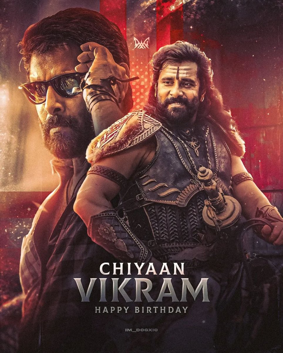 Design 🔥 
#HBDChiyaan #ChiyaanVikram 
#HBDChiyaanVikram