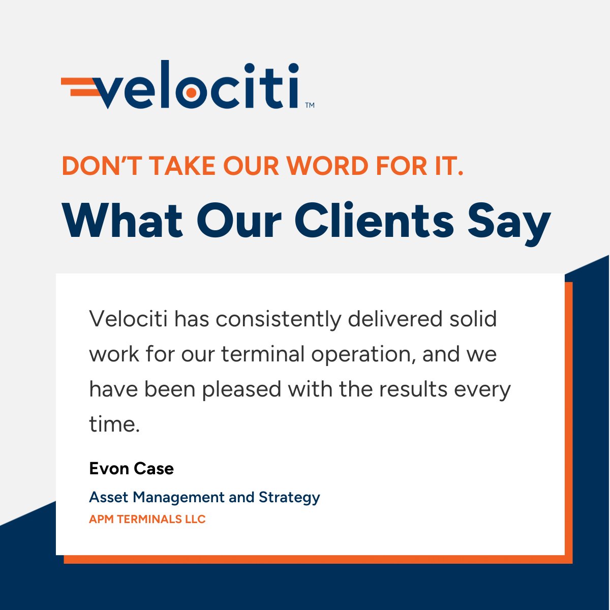 Our goal is to analyze your servicing and maintenance plans and work with you to enhance the experience of employees, clients and visitors of your facilities.
Discover Velociti Services for yourself, velocitiservices.com/contact/
#FacilityServices #FacilityManagement #VelocitiServices