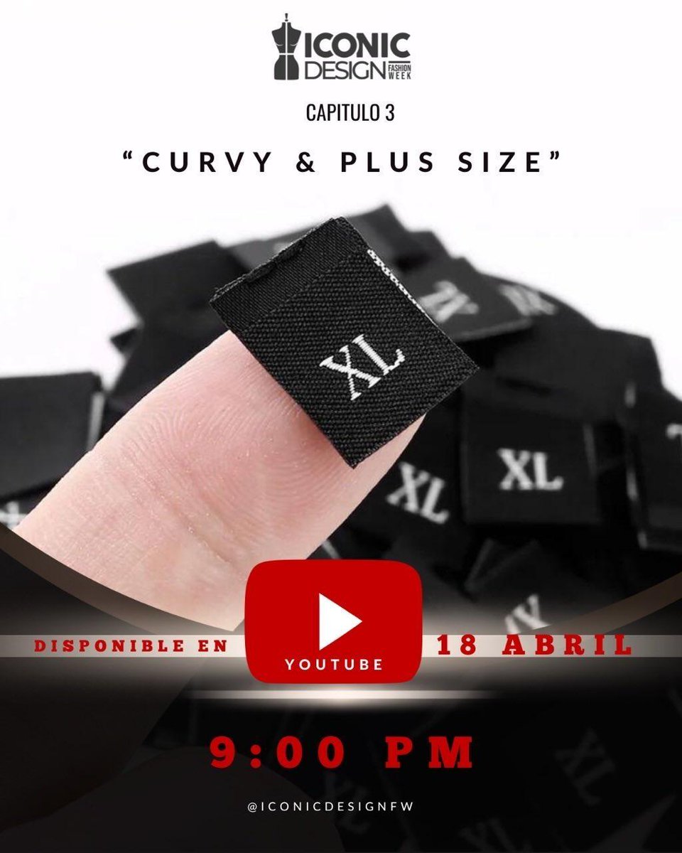 Tercer Reto
"Curvy &amp; Plus Size"
Solo por #Youtube

#curvy #plussize #moda #Tendencias #icondesign