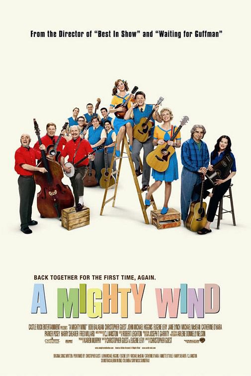 🎬MOVIE HISTORY 21 years ago today, April 16, 2003 movie ‘A Mighty Wind’ opened in the theaters!

#ChristopherGuest #EugeneLevy #CatherineOHara #MichaelMcKean @theharryshearer #FredWilliard #BobBalaban #EdBegleyJr #JenniferCoolidge #JohnMichaelHiggins @janemarielynch #ParkerPosey