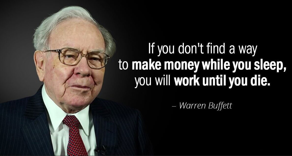 MonsterGirlV's tweet photo. If you don't find a way to make money while you sleep, you will work until you die.

~~Warren Buffett https://t.co/JCuhIDKzh6