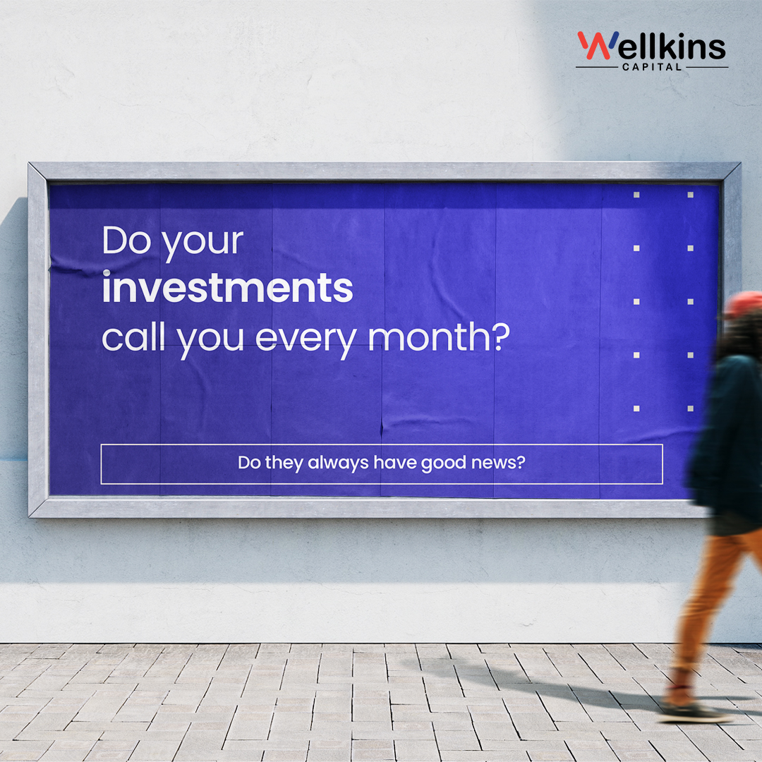 An investment can go sideways if not placed in the right place; similarly, it won't give you proper returns if it is a bad investment. With Wellkins Capital, you can stay assured that you are in good hands and never worry about your returns. 💰💵
.
#investmentopportunity