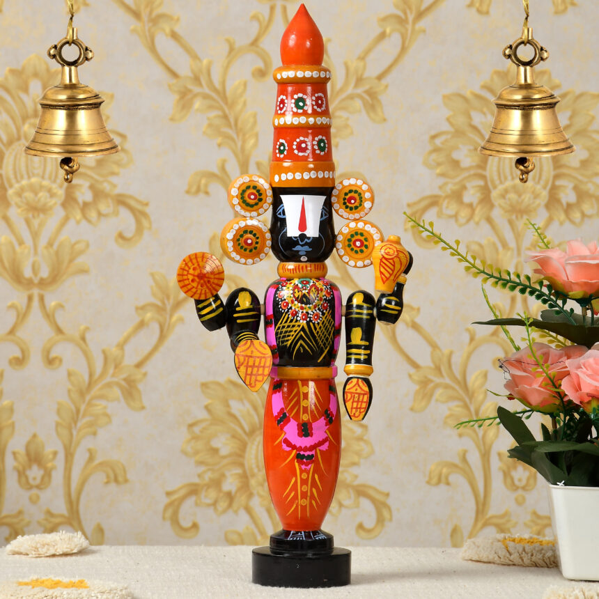 Experience the divinity of Tirupati Balaji like never before with a handcrafted wooden idol from Andhra Pradesh. Crafted with love &amp; painted using natural colors, this masterpiece radiates sacred vibes and elegance.

Shop Now!!
Shipping Globally 🌏

Link: cliosheritagestore.com/shop/handmade-…