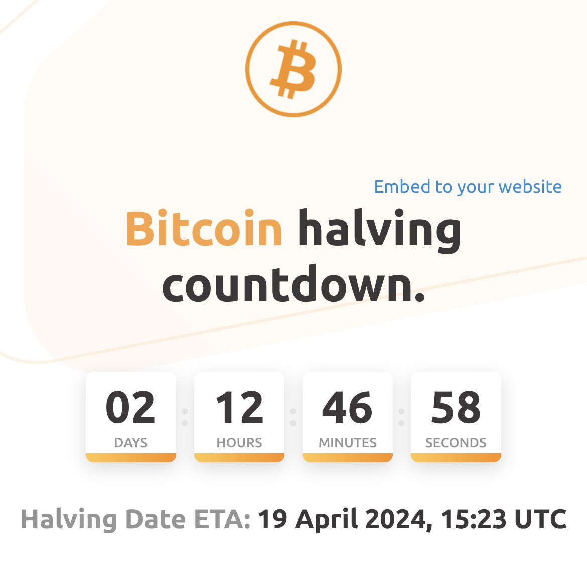 Only 2 days left until #Bitcoin Halving. What do you think? The market correction is only in the short term, in the long term the market will follow the right trend and $RBIF will show its strength. Hold on tight #RoboWarrios ❤️‍🔥 @RGI_info @RGI_Dex #RoboInu #MemecoinSeason2024