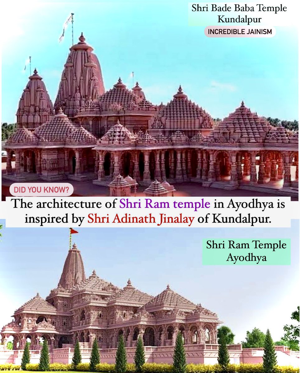 आचार्य श्री विद्या सागर जी के दर्शन करने जब श्री राम मंदिर के ट्रस्टी कुंडलपुर पहुँचे थे, तब बड़े बाबा का जिनालय देखकर बहुत प्रसन्न और प्रभावित हुए थे। उन्होंने आचार्य श्री से कहा हम भी श्री राम के मंदिर को ऐसा ही भव्य रूप देना चाहते हैं जैसा वैभव बड़े बाबा का हैं। ये संस्मरण