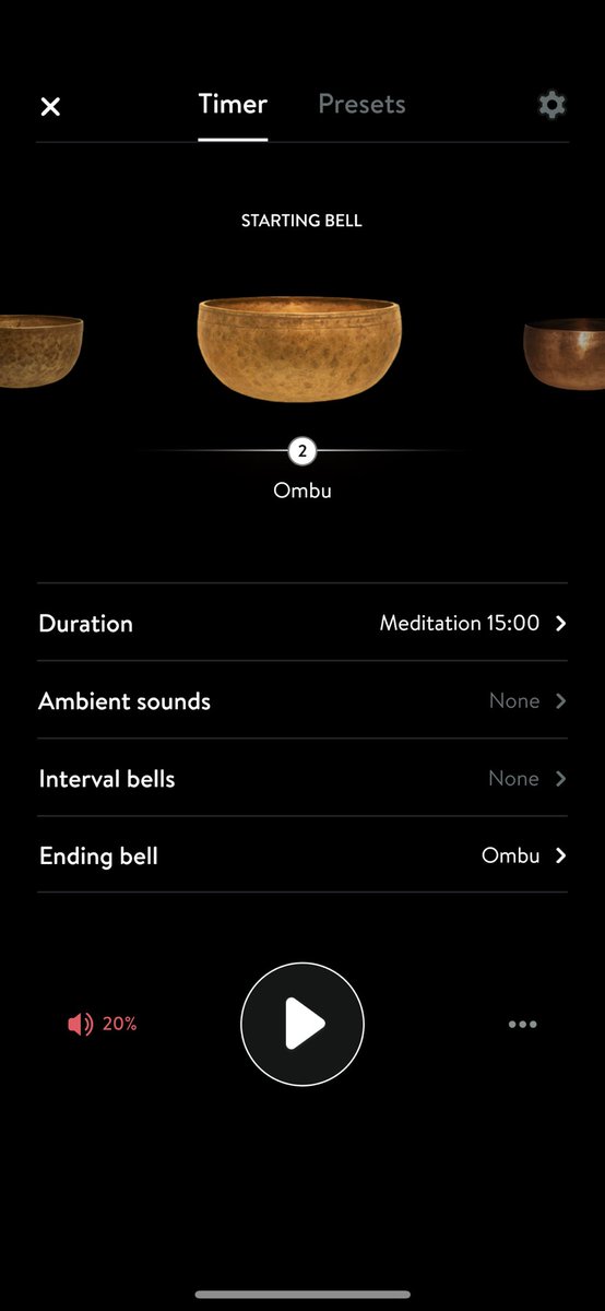 Favorite new recommendation: Started using the Insight Timer app for meditation in the past month. Really loving it. They have a custom bell that’s awesome and makes you feel like you’re in a temple. And I just found out they track stats too. Wish I had all this info for my…