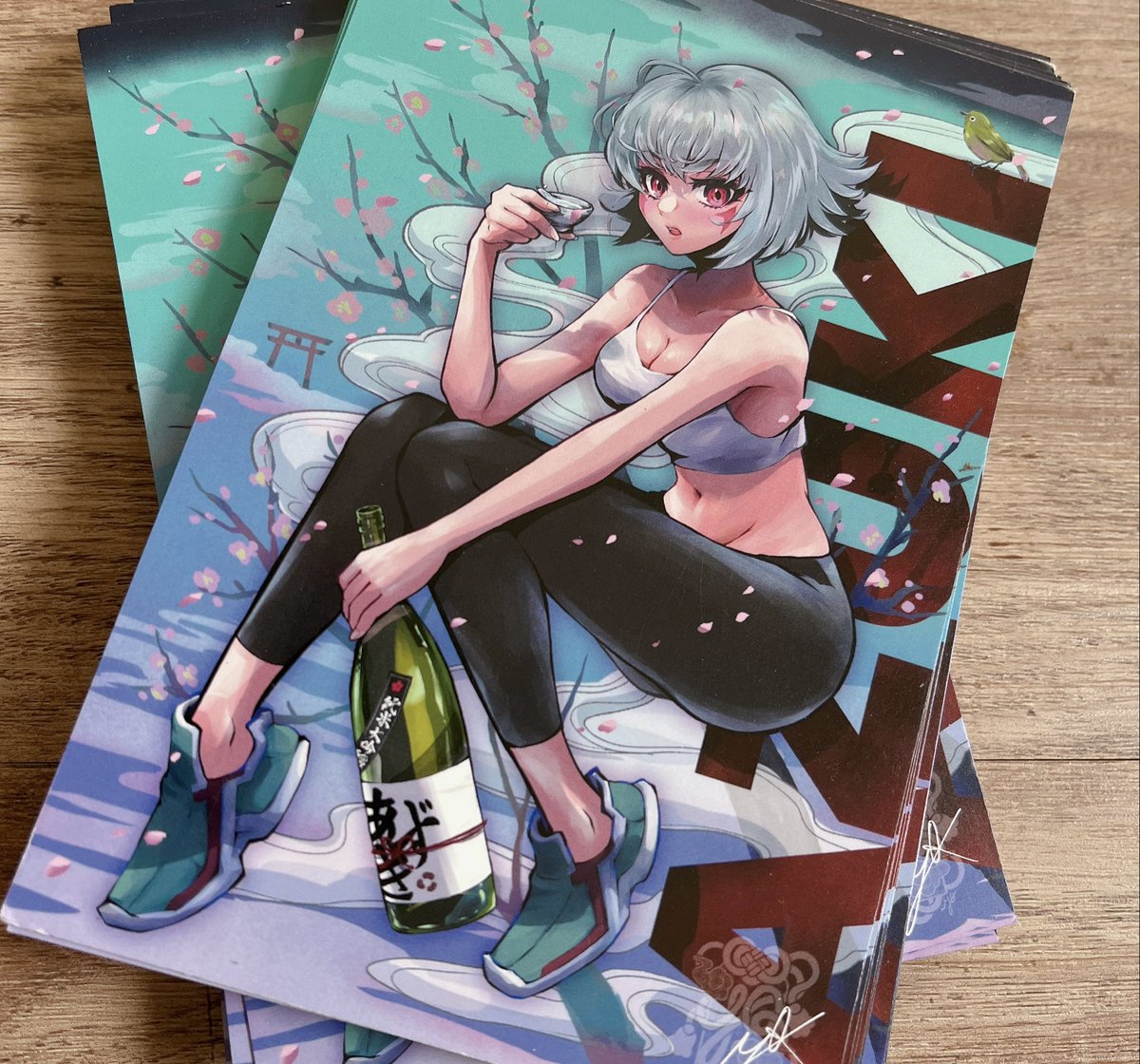YQCre8's tweet photo. Had to hand out more postcards...😭😭😭 https://t.co/9eKs71C4Ni
