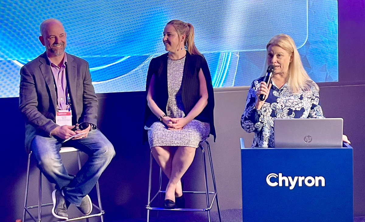 Enjoyed <a href="/ChyronHego/">Chyron</a> session with Dave Melfi, Nikole McStanley and Carol Bettencourt. They discussed the NBC Sports Big Ten graphics package on Prime.

#sportsdesign 
#NAB2024