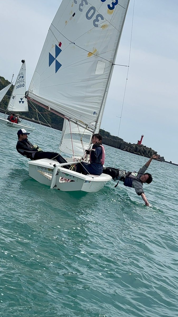 kochisailing's tweet photo. こんにちは！
高知大学ヨット部です⛵️
4月13日・14日に試乗会を開催しました！

まだまだ参加受け付けていますので、
気になる人は連絡してください。
（21・27・28日）

↓試乗会の様子です

#春から高知大 
#春から高知大学 https://t.co/f9V5IJPzWA