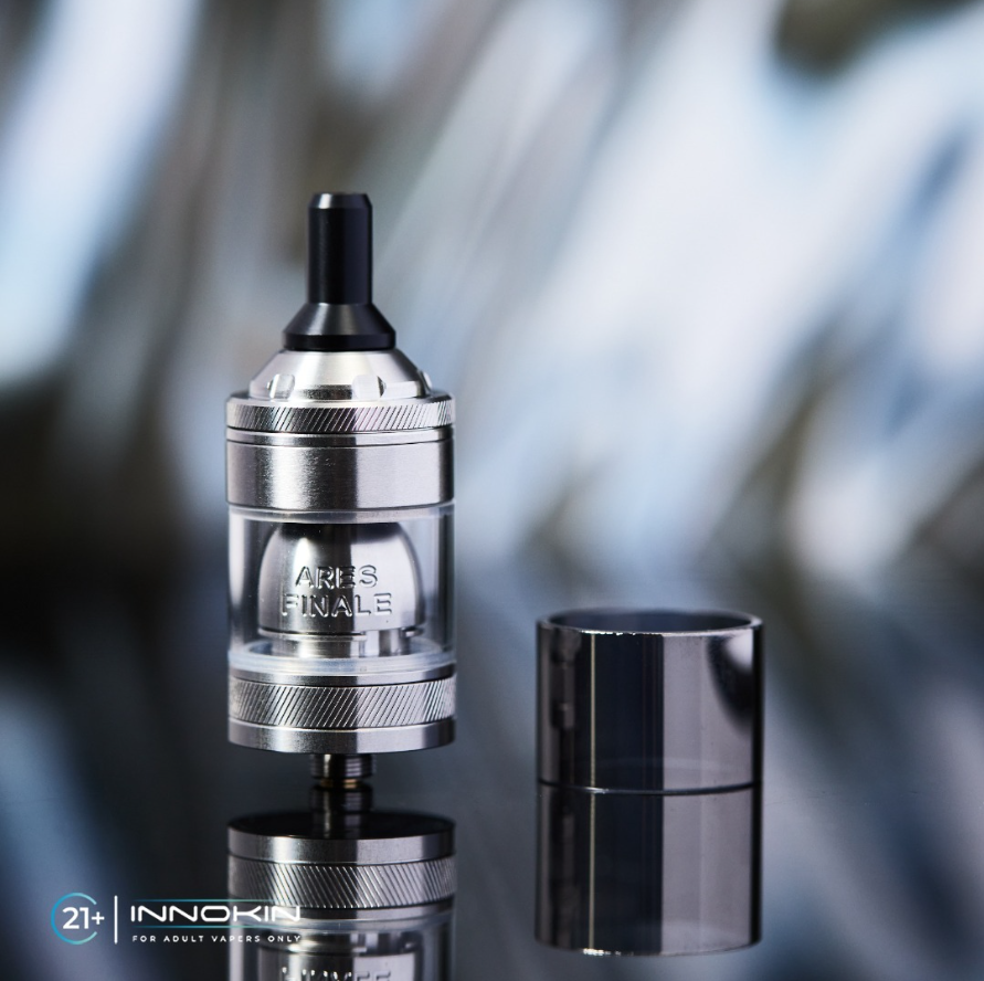 ARES FINALE ʀᴛᴀ ᴛᴀɴᴋ🌟 After 3 consecutive years of winning with the Ares series, Ares Finale boasts ingenious dual airflow adjustment for flavorful, concentrated vapor. 💥 For more, visit us at innokin.com 18/21+ only #Innokin #ARESFINALE #RTA