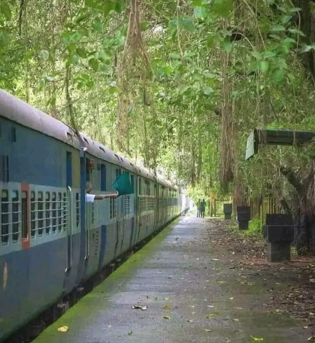 Vallappuzha Railway station Palakkad Kerala India 🇮🇳