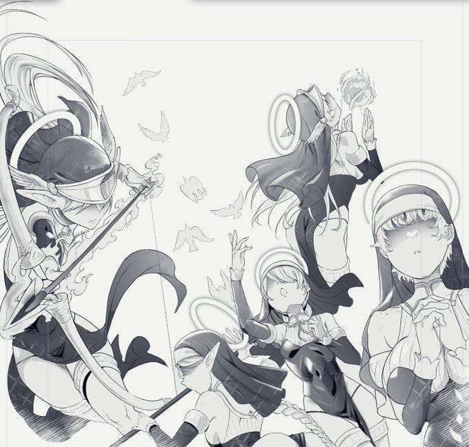 サンプルで出てますが、世界観説明にしか出ないモブが説明やエフェクトで見えにくいので隠れてないの見てやって
みんなかわいくできて気に入ってます 