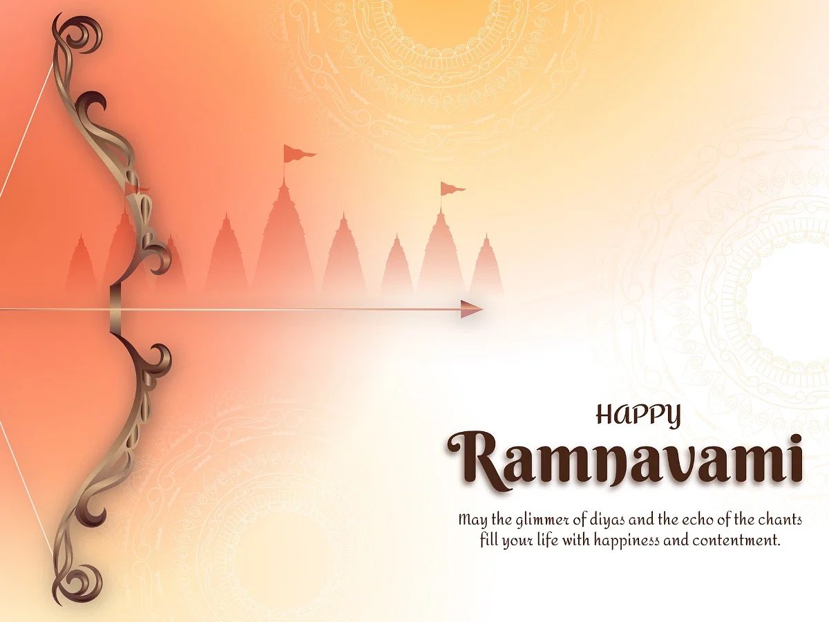 Embassy of India, Seoul wishes Happy #RamNavami to you and your family. May the divine blessings of #LordRama fill your life with love, joy, and happiness. 🎉