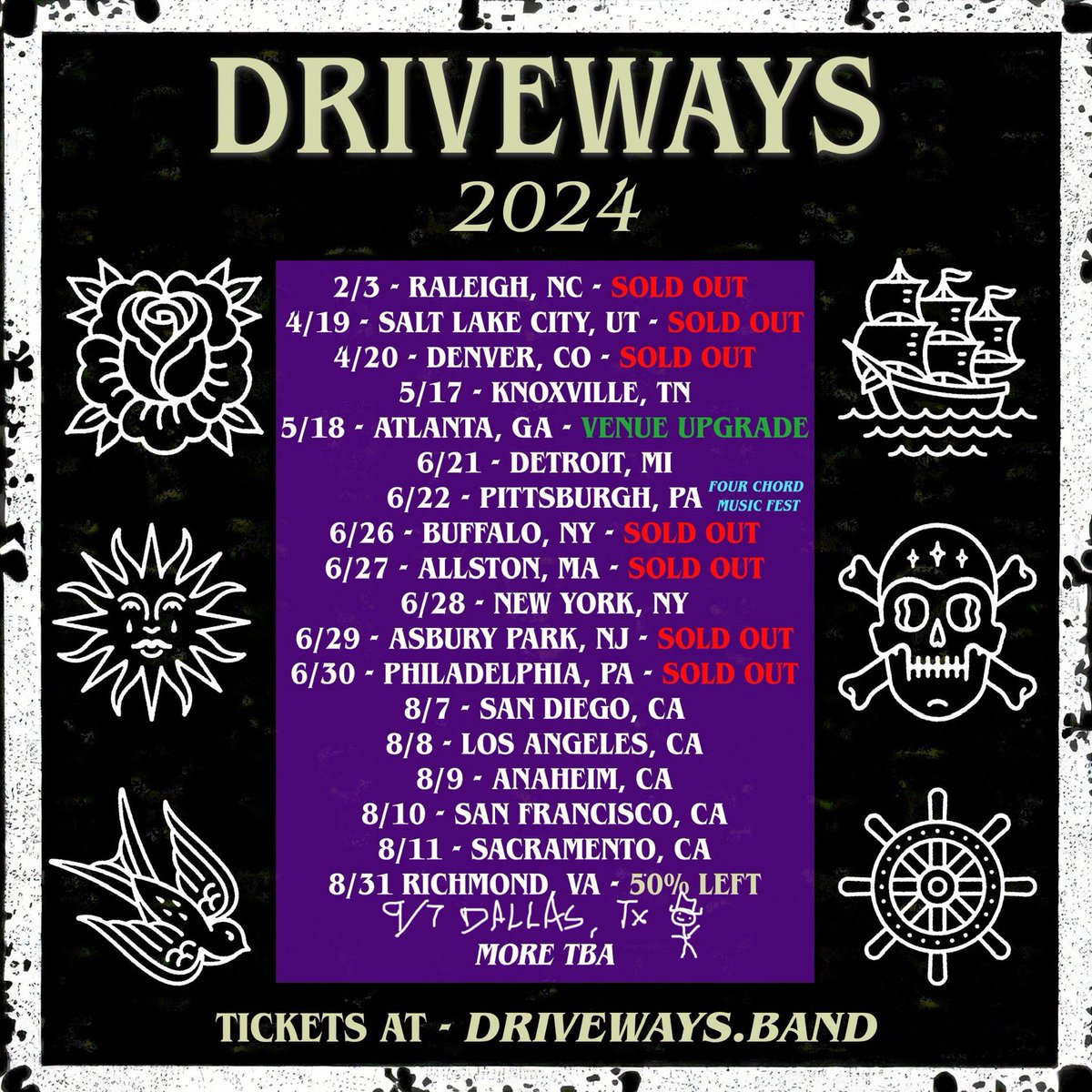 aidweeum's tweet photo. @drivewaysband @eternalboymusic Also updated your flyer

Can’t wait to see you guys !!! Looking forward to the show !! https://t.co/6BrSQ0loej