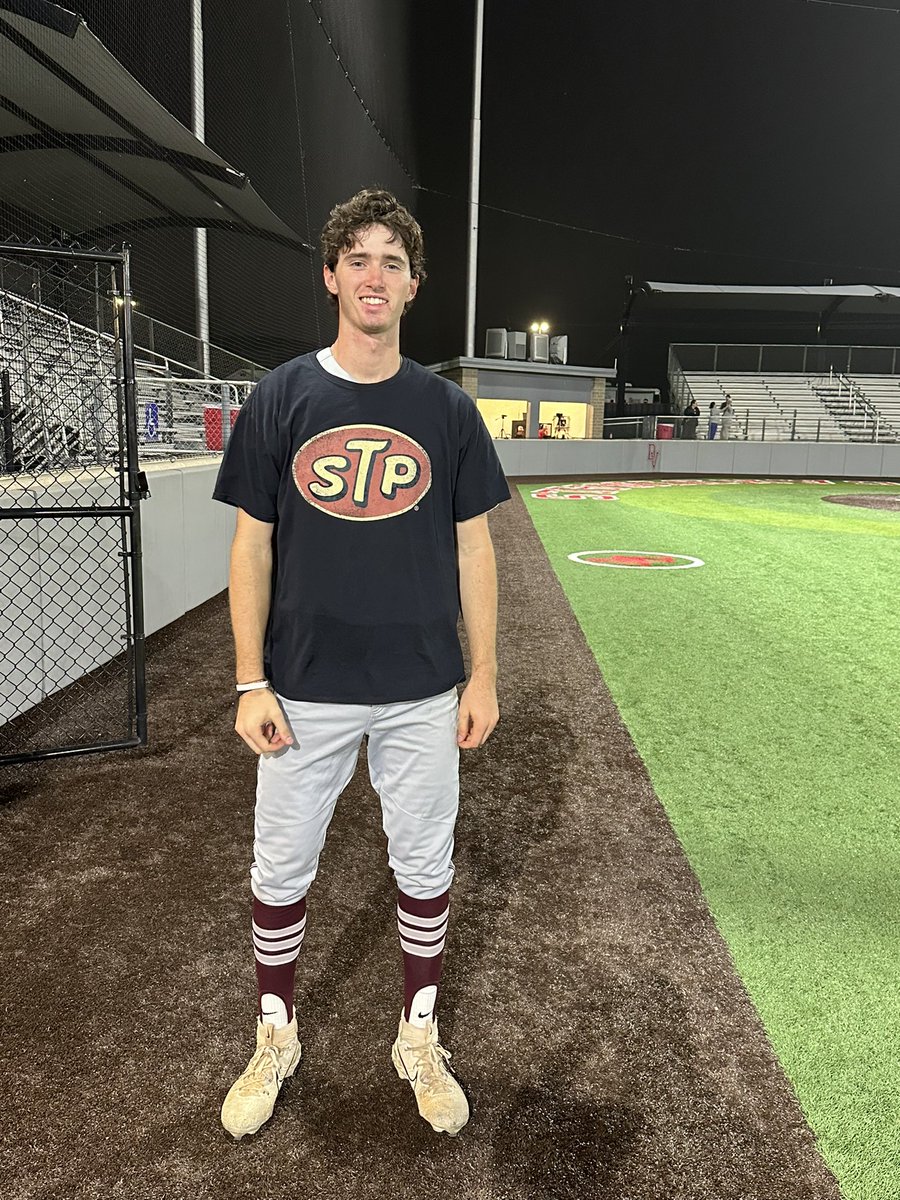 Tigers get the 7-3 win over Del Valle! STP Player of the Game goes to @TaylorTracey20 who led off the game with a HR! His 6th of the year! Also threw 3 1-hit innings on the mound! #STP #FUEL