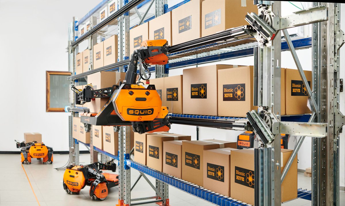 bionichive's tweet image. Latch Onto the Opportunities

It&apos;s important to know your strengths and latch onto that which makes you unique.

The SqUID latches onto rails on existing racks, gliding across to pick and replenish boxes.

It&apos;s affordable automation on your own terms.

#BionicHIVE #automation
