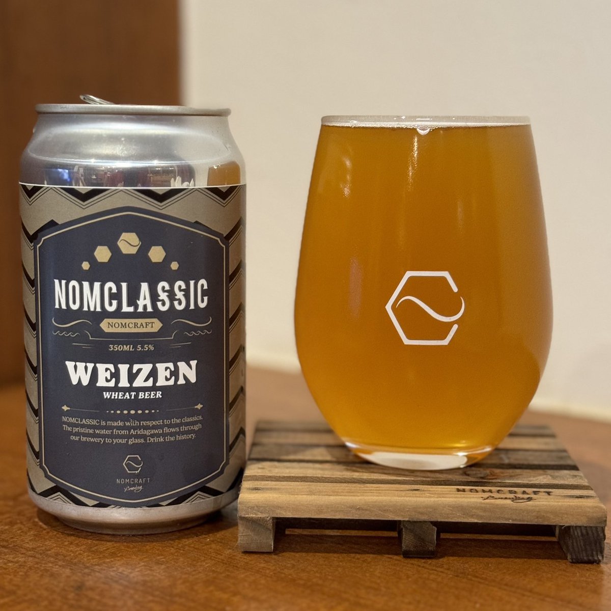 #craftbeer 
#NomcraftBrewing
#NomClassic
#Weizen
#DrikLocalBeer