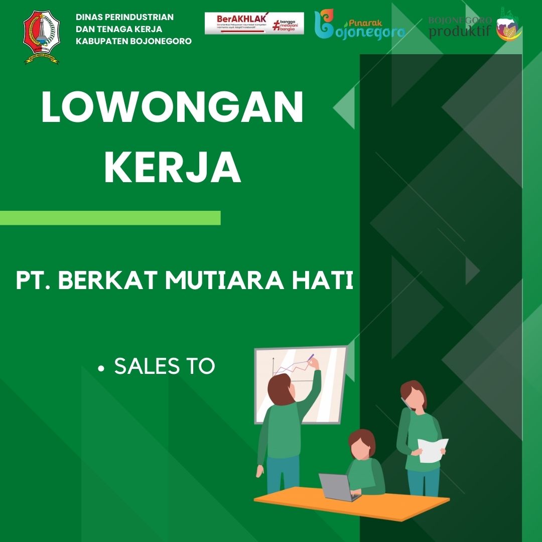 Bojonegorokarir's tweet photo. LOWONGAN PEKERJAAN PT. BERKAT MUTIARA HATI https://t.co/sxljLNSLKD