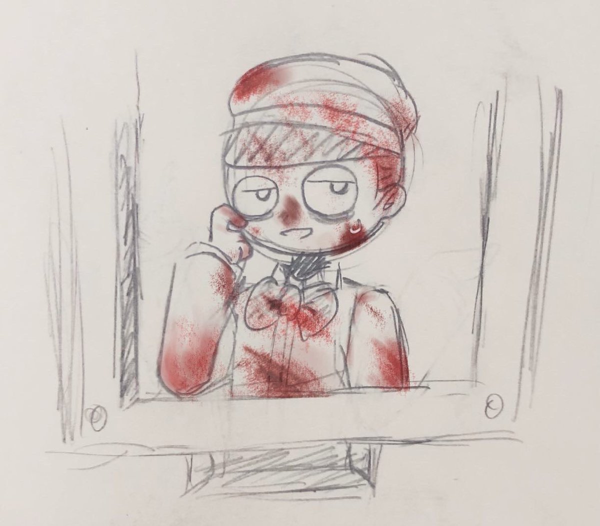 r4zwk0tjXldvZaR's tweet photo. P1.
”Blood?...This isn‘t blood. This is actually, uh...my menstrual blood! You know, menstruation.“

P2.
”Your period, huh?“

P3.
”Hmm, maybe it’s my turn to get my period? I don‘t know how it works, but... that sounds reasonable, right?“

 #ThatsNotMyNeighbor #milkman https://t.co/eGP0vX1Sla
