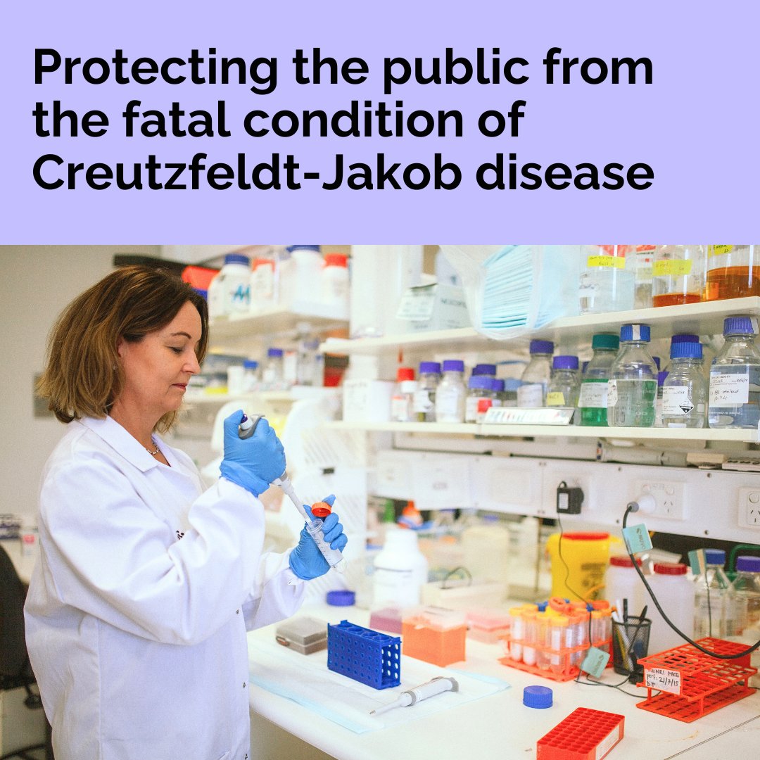 We're honoured to be expanding our work to protect the public from Creutzfeldt-Jakob disease (CJD). Thanks to a recent funding boost, the Australian National CJD Registry can meet the growing demand for diagnostic services while seeking a cure. Read more: florey.edu.au/news/2024/04/i…
