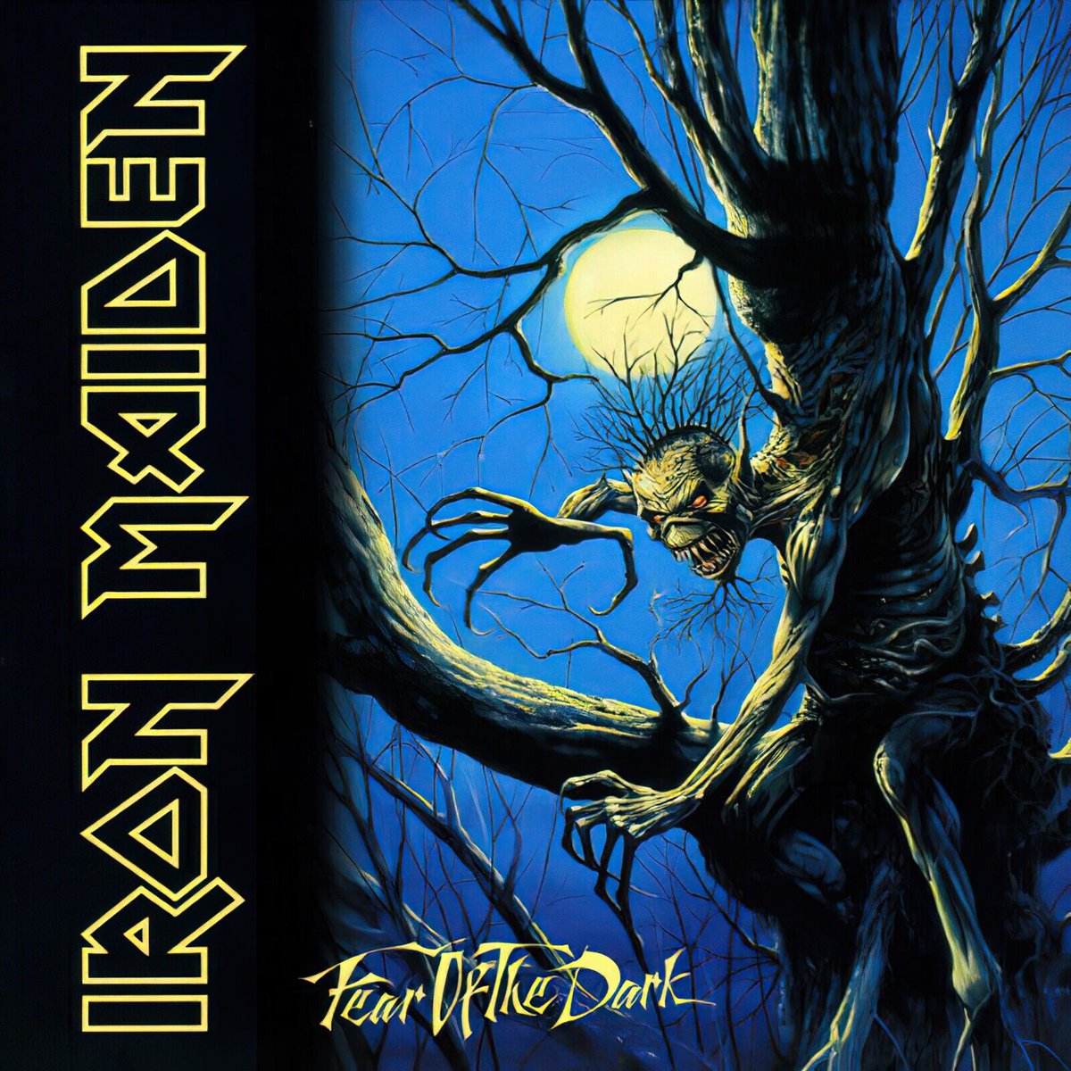 RawestAlbums's tweet image. Iron Maiden - Fear of the Dark (1992)