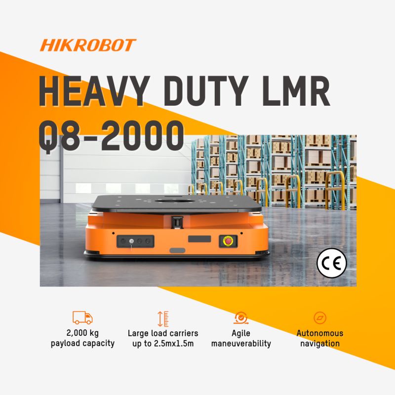 Need to move hefty loads? Our LMR can easily handle it, supporting load carriers with dimensions up to 2.5x1.5 m. The payload of Q8-2000 is up to 2,000 kg. Plus, dynamic obstacle avoidance keeps things moving safely.

hikrobotics.com/en/mobilerobot…

#WarehouseAutomation #hikrobot