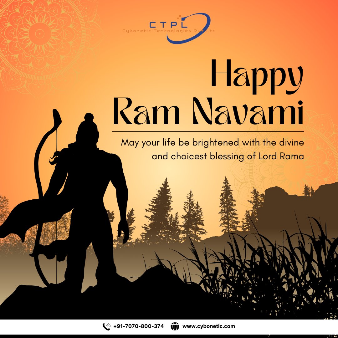 As we celebrate the auspicious occasion of #RamNavami, let's immerse ourselves in the teachings of Lord Rama - righteousness, courage, and compassion. May his divine grace guide us towards a path of righteousness. #HappyRamNavami! 🕉️✨

#RamNavami #GodRam #JaiShreeRam #ctpl