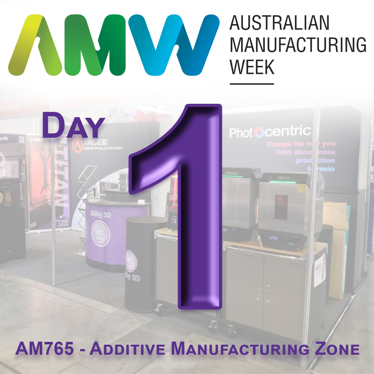 AMW is here and so are we!

Day 1 of the 3 day event is underway and if you haven't come to see us already make your way down to booth AM765.
Explore the endless possibilities that our additive manufacturing solutions can do for you and your business!

@AMTIL_AUS #AMW24 #expo