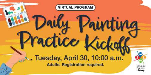 Learn how to use Creativebug’s video lessons for May's daily painting practice. Share your work on Instagram with #createdbySLCL all month long to track your progress. Sign up for this virtual program at ow.ly/Yr9F50R6M4m.