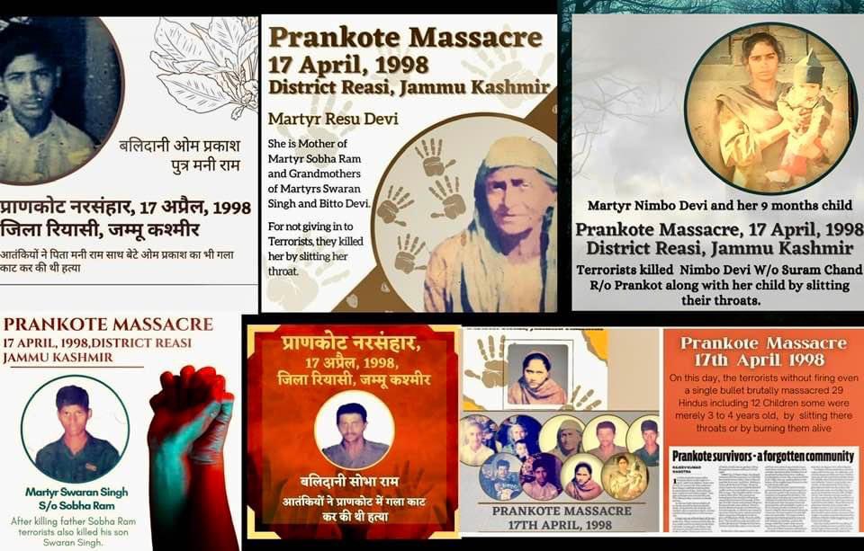 priority_n's tweet photo. #PrankoteMassacre 
On Apr 17, 1998, 29 #Hindus were massacred mercilessly in Reasi dist, J&amp;K.

#Prankote was so remotely placed village that it took 10 hours for the news to reach authorities and security forces could reach the spot only a day after.

Our heads hang in shame…. https://t.co/IabGZyrcsI