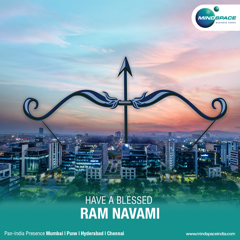 Let's celebrate by prioritising wellness at work and nurturing our inner peace and balance. Wishing everyone a blissful Ram Navami & a journey towards wellness at Mindspace Business Parks! 🌼🙏

#MindspaceBusinessParks #WellnessAtWork #RamNavami #InnerPeace #Balance #FestiveVibes