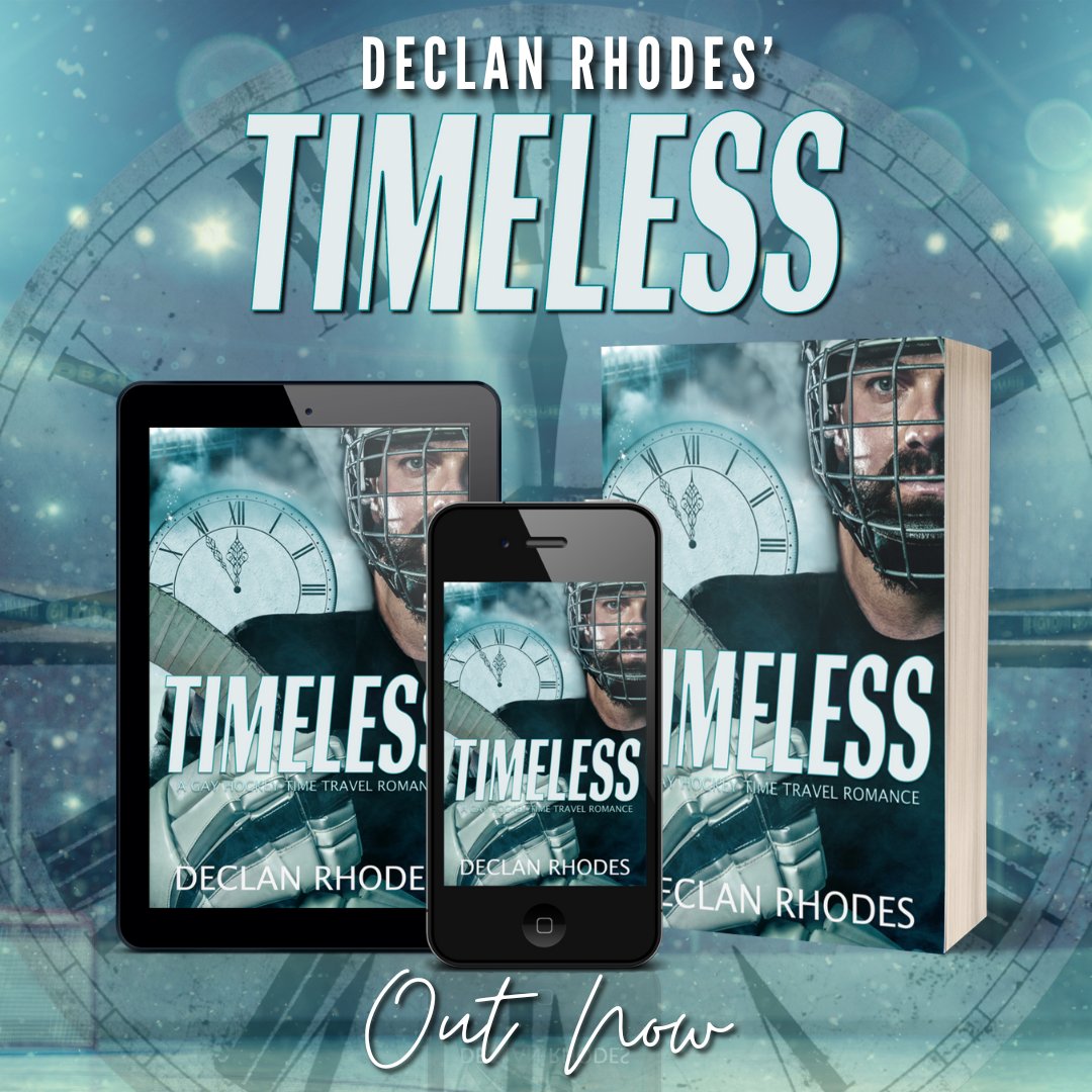 #NewRelease #BookReview plus excerpt & #giveaway TIMELESS by Declan Rhodes moonangel23.blogspot.com/2024/04/new-re… #Timeless #MMRomance #HockeyRomance #TimeTravelRomance