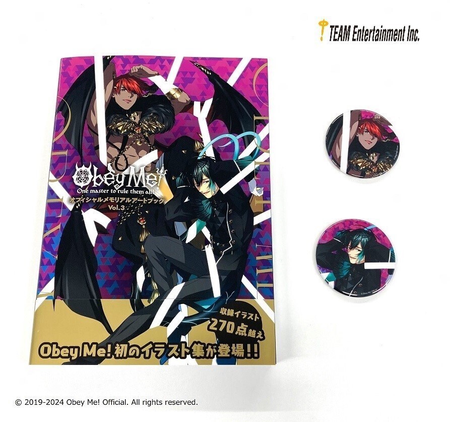 Obey Me!オフィシャルメモリアルアートブック13点セット Obey Me