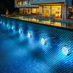 40% off now🎉🥳👋LOFTEK upgraded waterproof submersible led lights are designed with special magnet and suction cup, and better waterproof weatherproof structure, it works well in both wet and dry places, indoor and outdoor decoration.  #loftek #LED #SubmersibleLight #poollight