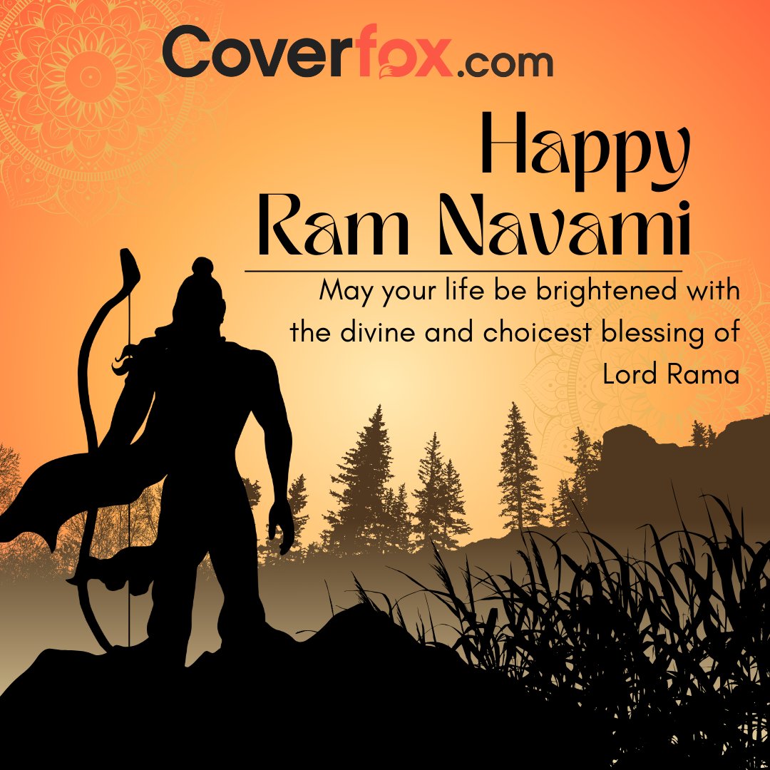 🌟 Celebrating Lord Rama's birth on Ram Navami! May his wisdom guide us always. #RamNavami #Blessings 🙏

#coverfox #coverfoxinsurance #insurance