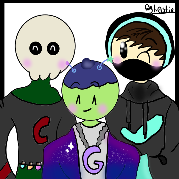 ghostiemations's tweet photo. The Adventure League!!! (This is not my best ones but it's okay!)
#art #fanart #thecaptainskull #galaxyjtm #tommytuber #dynamictrio #adventureleague https://t.co/ebBPCnA9uM