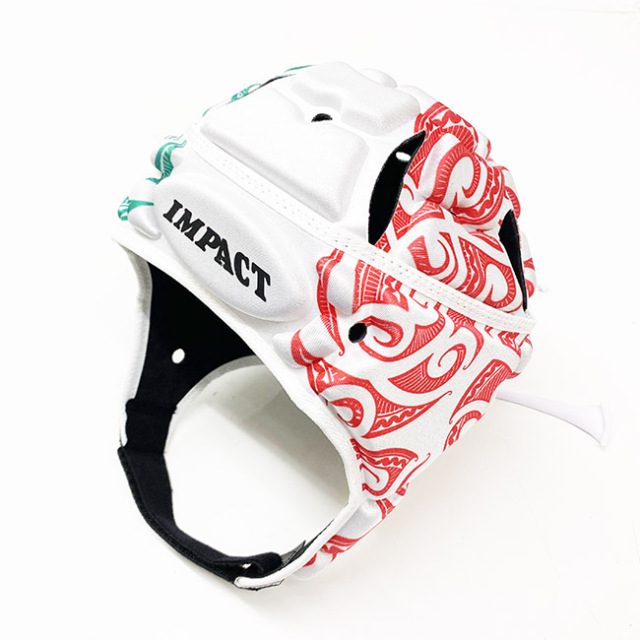 IMPACT インパクト マオリ ゴールド ラグビー ヘッドキャップ