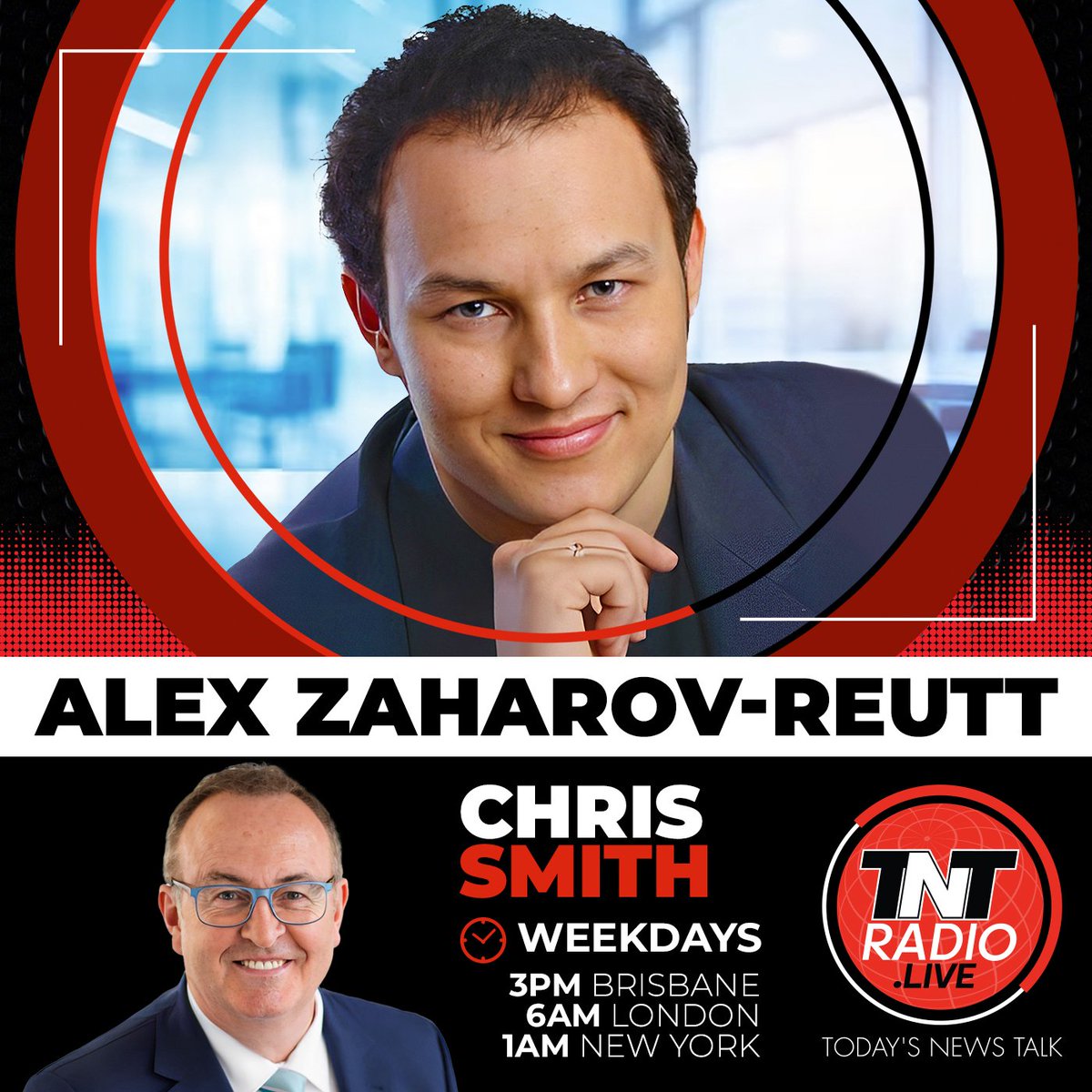 Coming up @alexonline888 on the biggest #technology & #CYBER news in the world! @tntradiolive