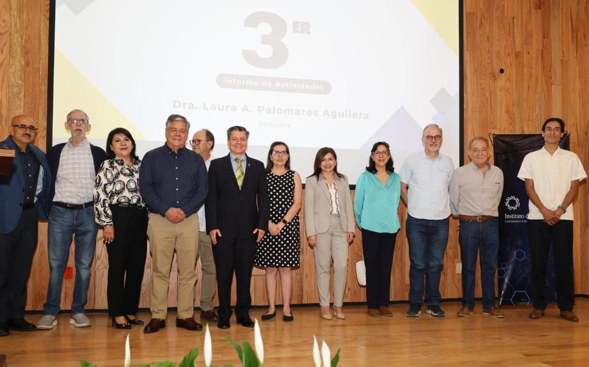 ibt_unam's tweet image. Presenta la Dra. @Lapalag su tercer informe de actividades 

#OrgulloIBT #OrgulloUNAM

En la ceremonia estuvieron presentes integrantes de la comunidad IBT, la Dra. Viridiana León Hernandez, rectora de la @uaemorelos y el Dr. Arturo Mazari Espín, rector de la @Upemoroficial