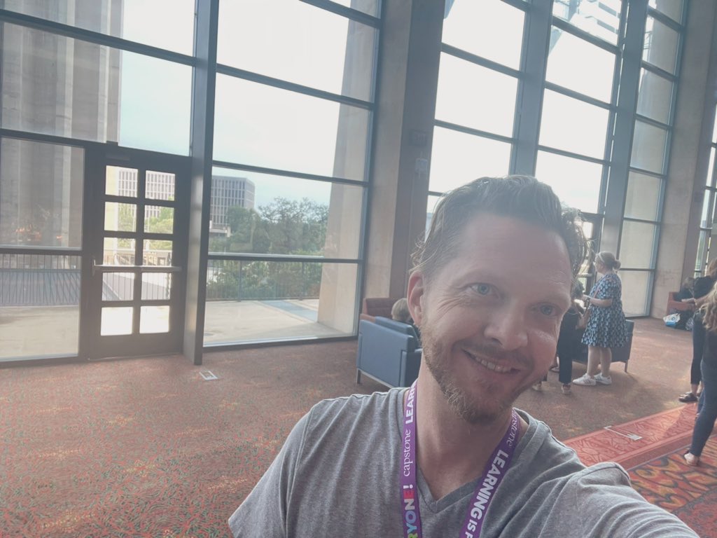 What a great day of learning with my people! Love my learning community #TALLTexan22 thank you Jake for the selfie 😂 @PISDlibraries #txla24