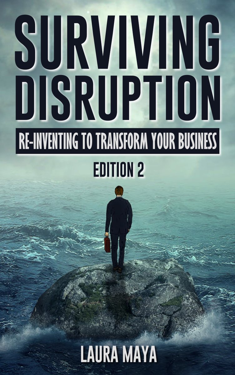Surviving Disruption: Re-Inventing To Transform Your Business bit.ly/4cXkMdj #business #BusinessSolutions #BusinessGrowth #newnormal  #sharingeconomy  #biz #technologynews