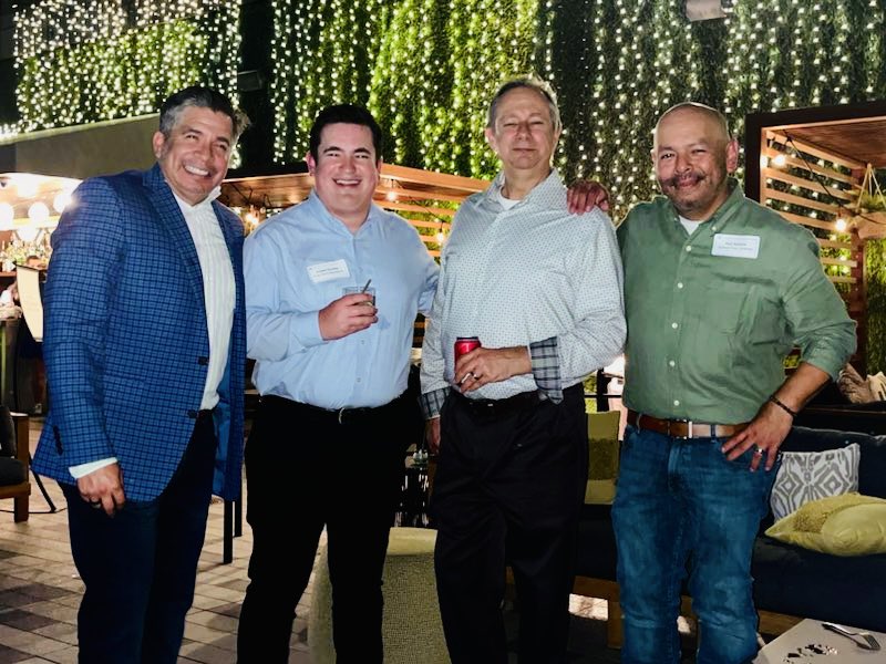 A fantastic and productive day with our international client as we facilitated a VIP tour of Q2 with Austin FC team members and a great networking mixer tonight at The Edge Rooftop Lounge with amazing local Austin community leaders!