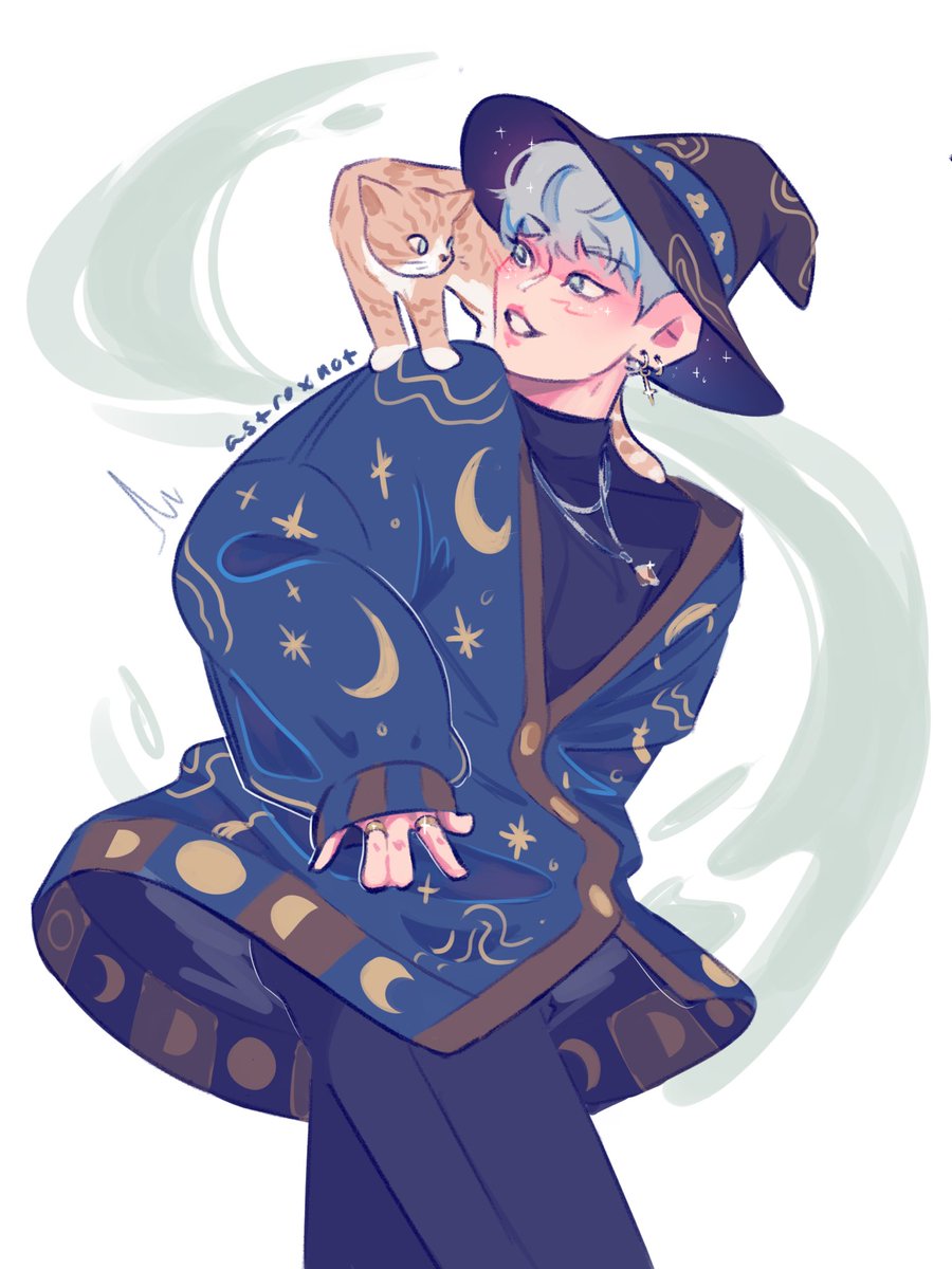 「witch minho commission for  !!! from the」|aris (•ɞ•) armychoice eraのイラスト